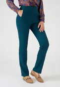 PANTALON BLEU PETROLE STRETCH