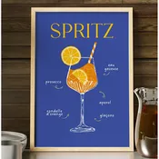 Affiche cocktail Spritz