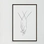Affiche Line Art