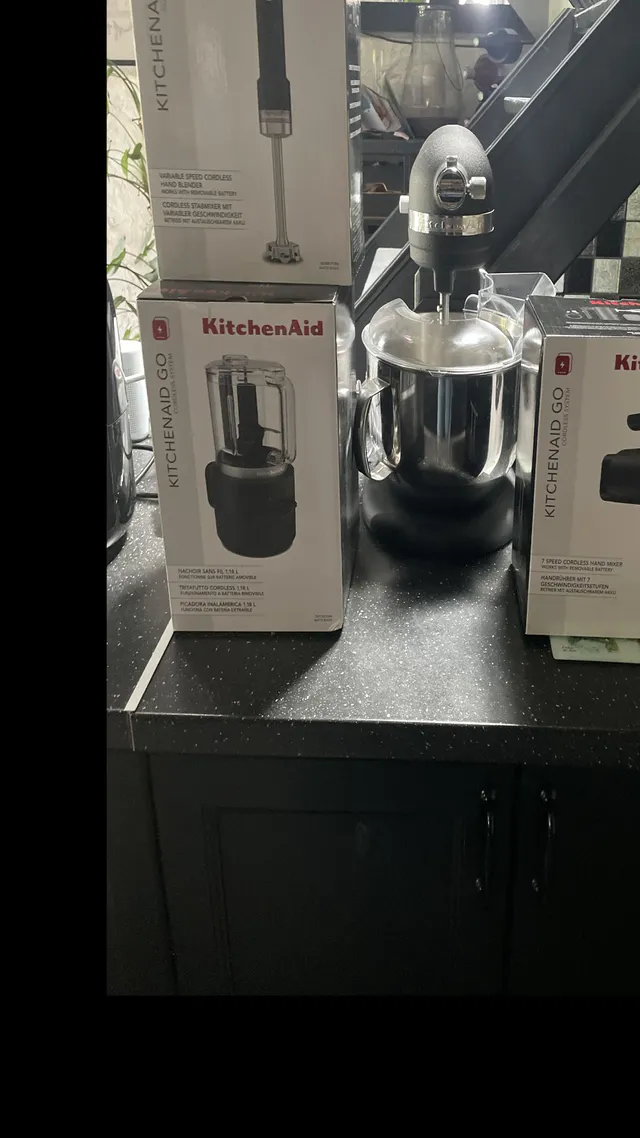 Prêt pour cuisiner avec kitchenAid