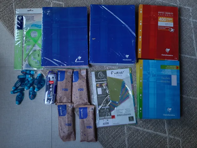 Fournitures de rentrée