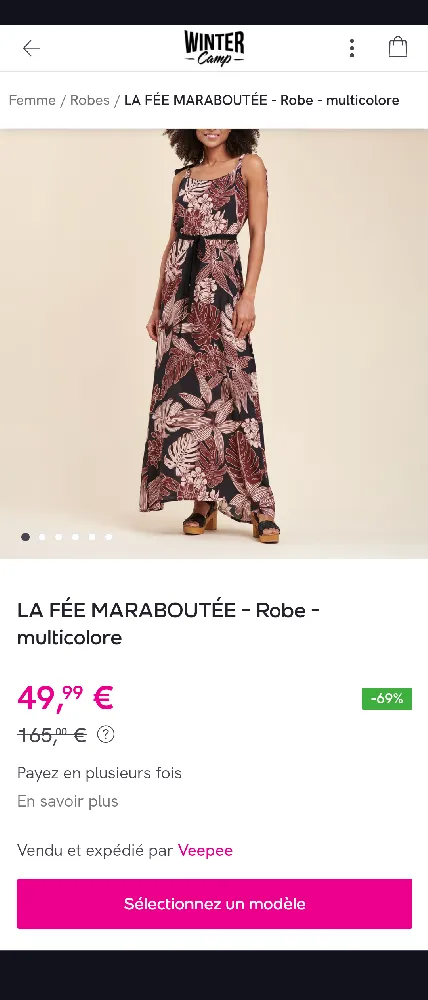 La fée maraboutée - robe