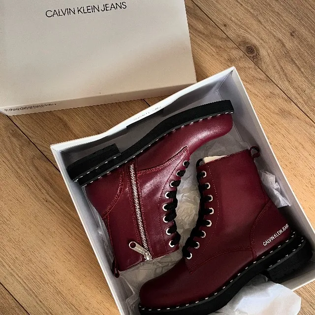 Bottines Calvin Klein reçue