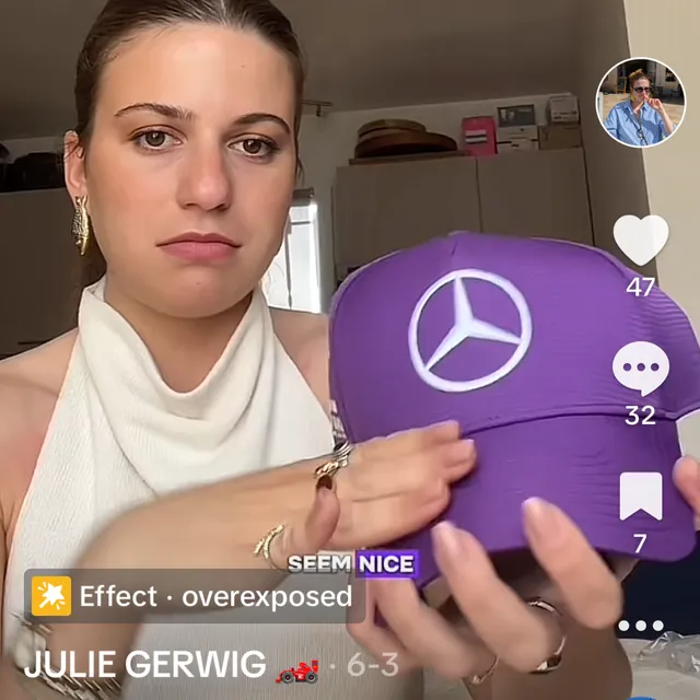 Mercedes casquette