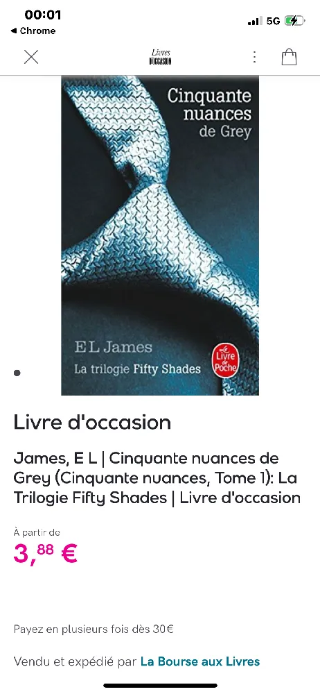 Cinquante nuances de grey