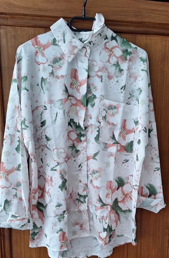 Chemise légère en soie