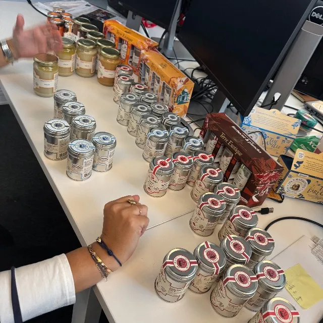 Commande Terre Exotique avec les collègues !