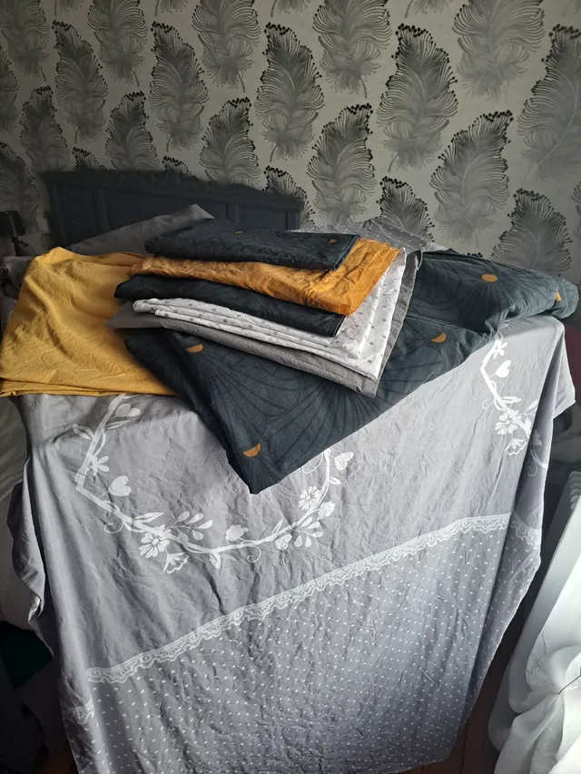 Renouvellement de mon linge de maison.
