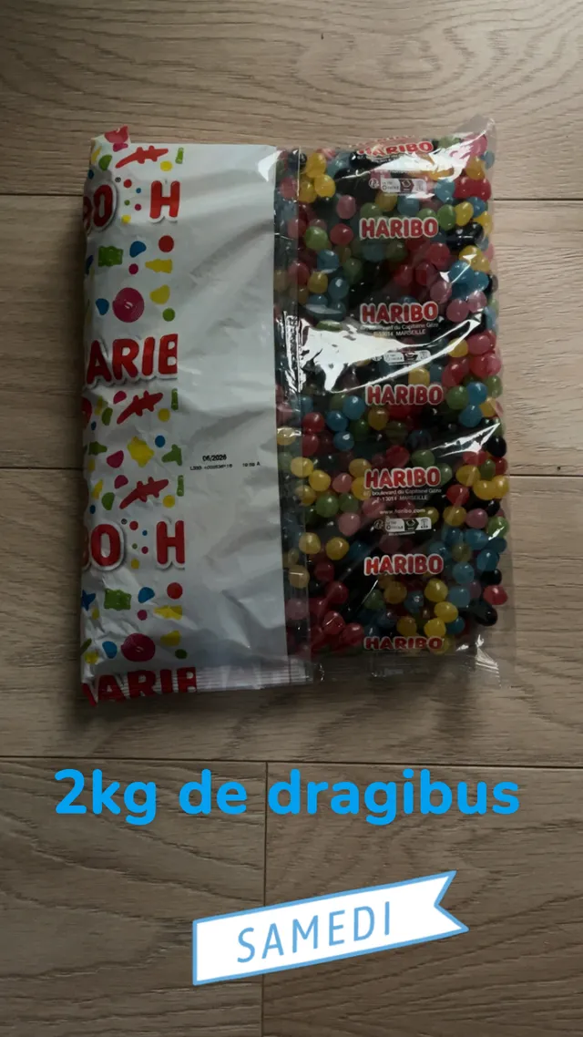 Commande bonbons