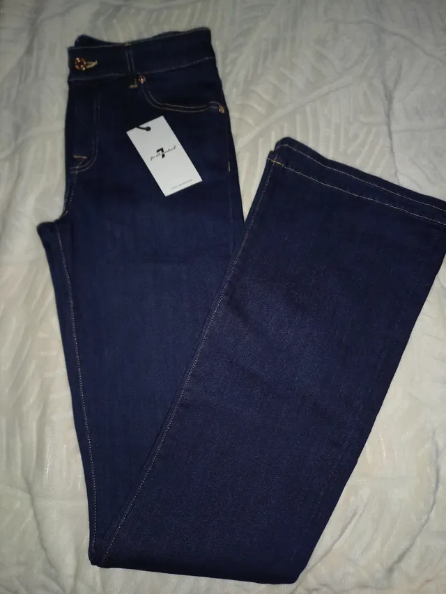 Jean flare 7 for all mankind vente winter camp