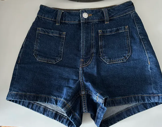 Short en jean Mango