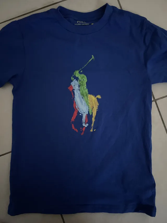 Un beau tee shirt Ralph Lauren pour l’été indien