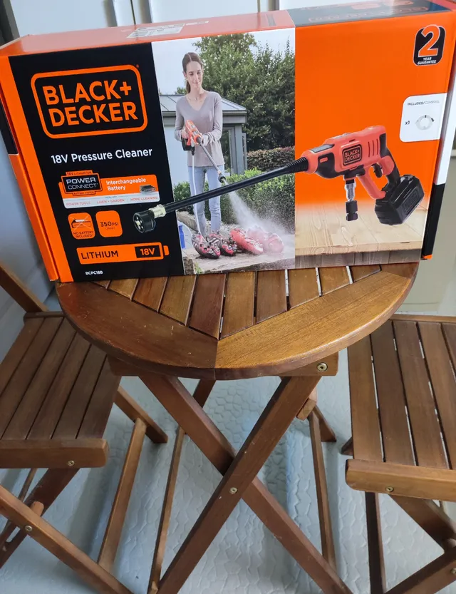 Nettoyeur à pression Black & Decker 💦