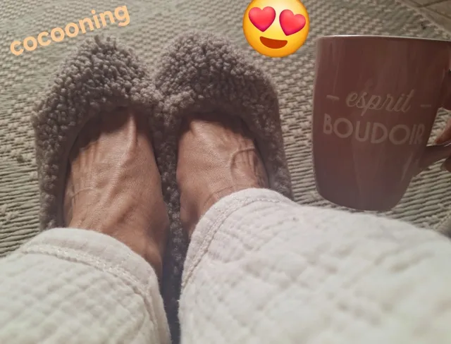 Pantoufles cocooning