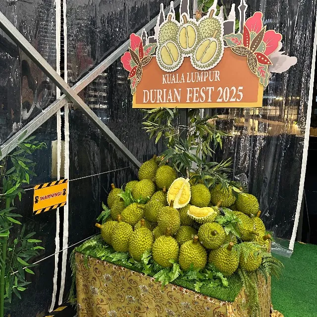 Dégustation du roi des fruits à Kuala Lumpur