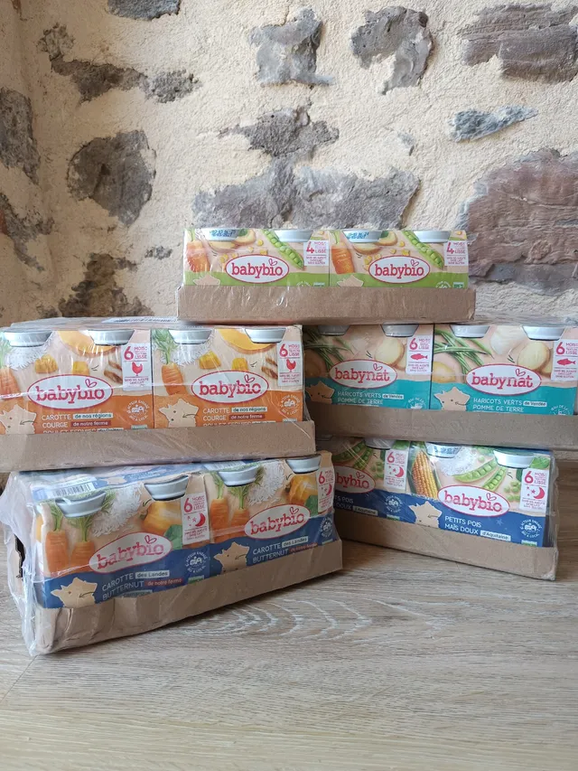 Petits pots bébé 🫛🥔