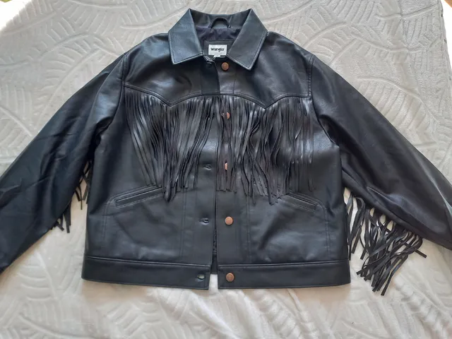 Blouson à franges wrangler vente spring camp