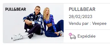 COMMANDE PULL&BEAR