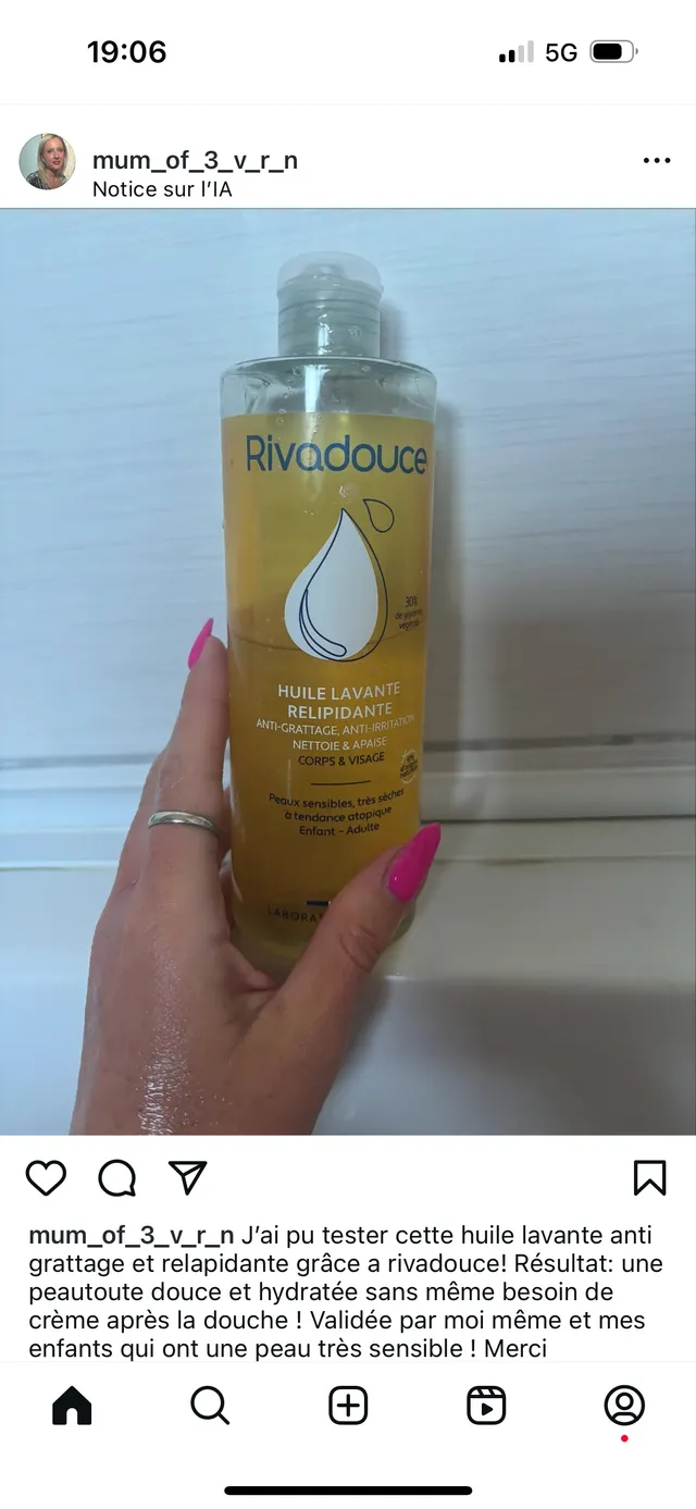 Huile rivadouce