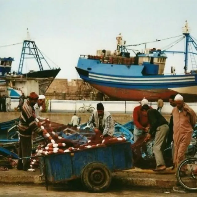 LE PORT D ESSAOUIRA MAROC