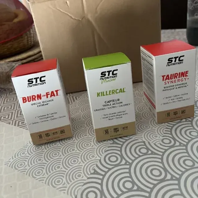 Colis reçu produit STC nutrition