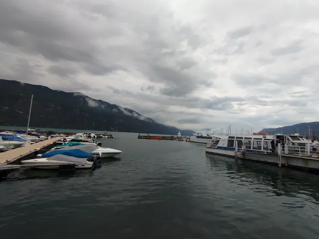 Aix les bains même quand il fait gris, c'est juste magique