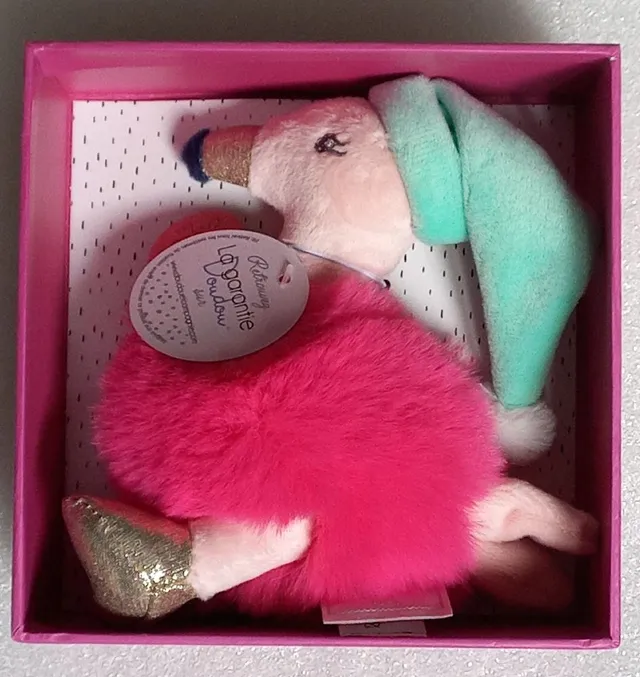 Doudou et compagnie minizoo flamant rose