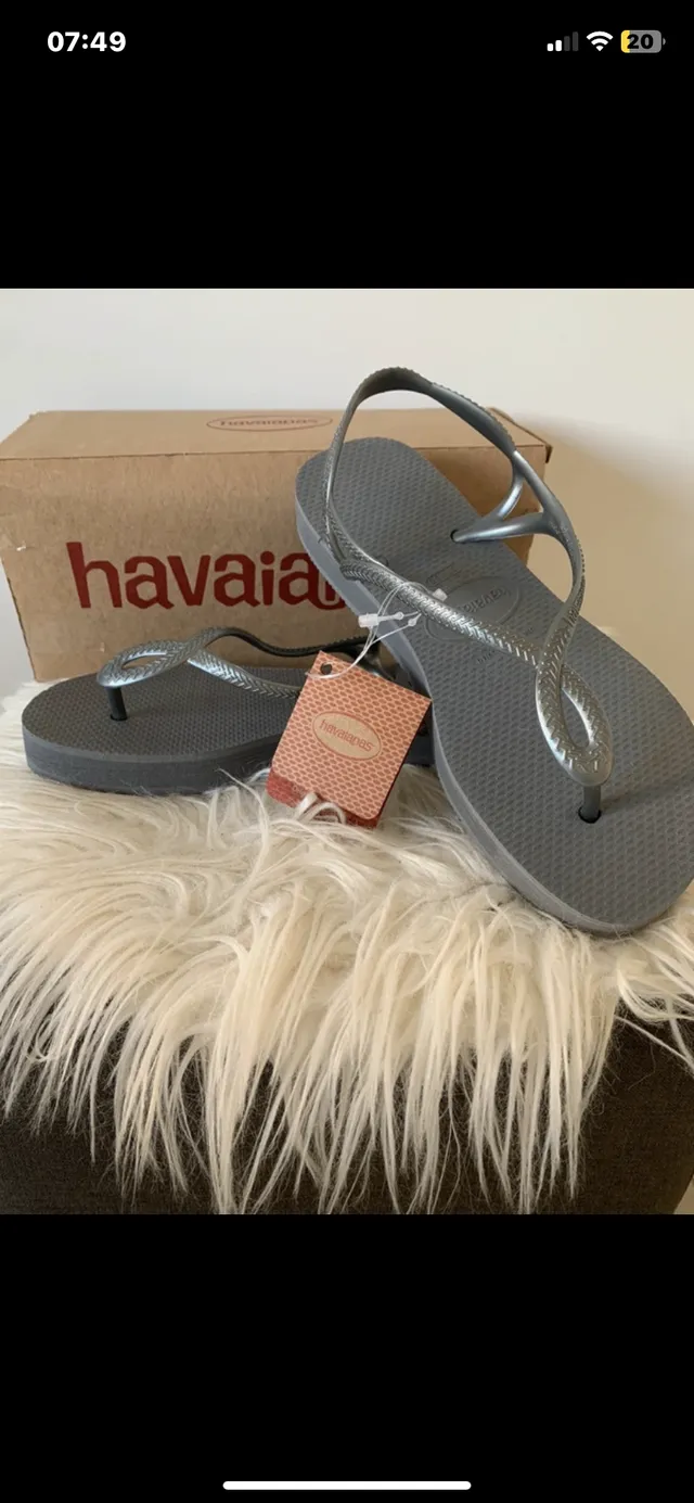 Tong 🩴 plateform @havaianas