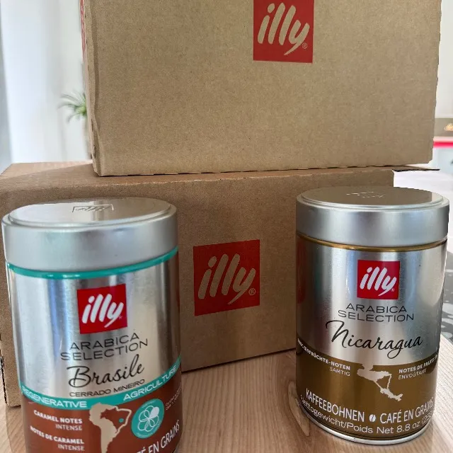 Café grains Illy