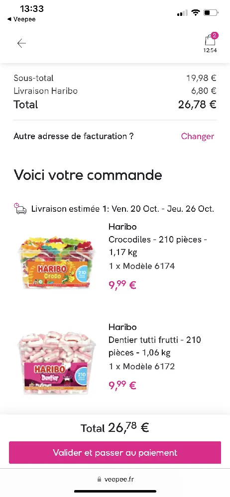 Haribo non pas que pour les enfants 😀