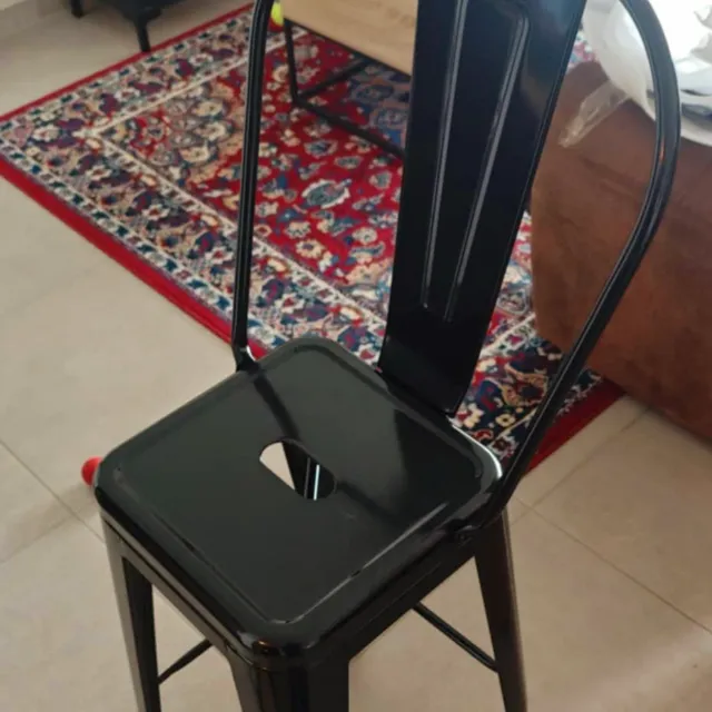 Commande Aosom arrivée, des chaises pour parfaire la terrasse 🥰😎