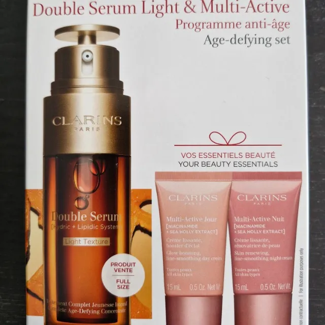 Coffret Double Serum Light Clarins