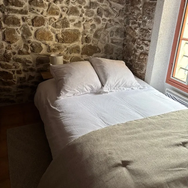 Blanc avenue linge de lit