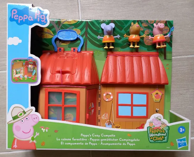 Peppa pig cosy campsite cabane forestiere