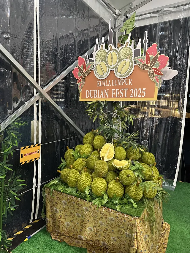 Dégustation du roi des fruits à Kuala Lumpur