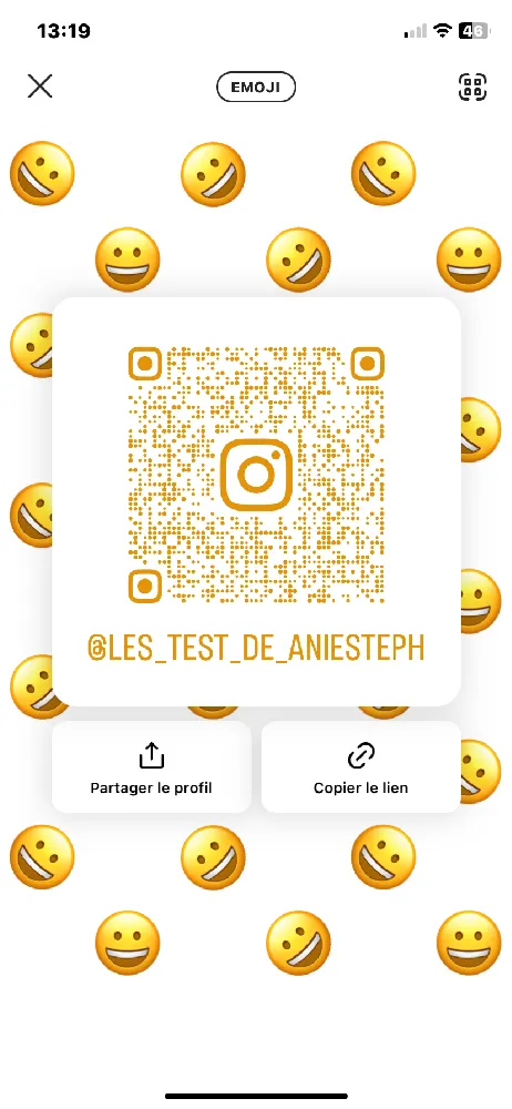 Moi je propose de s’ajouter sur Instagram mutuellement ? Qui est partant ?  Voici le mien