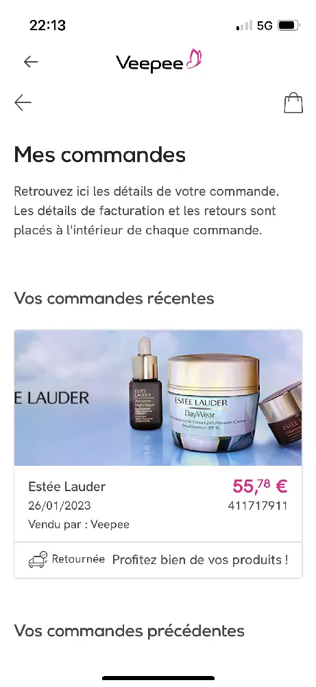 Mon dernier achat beauté