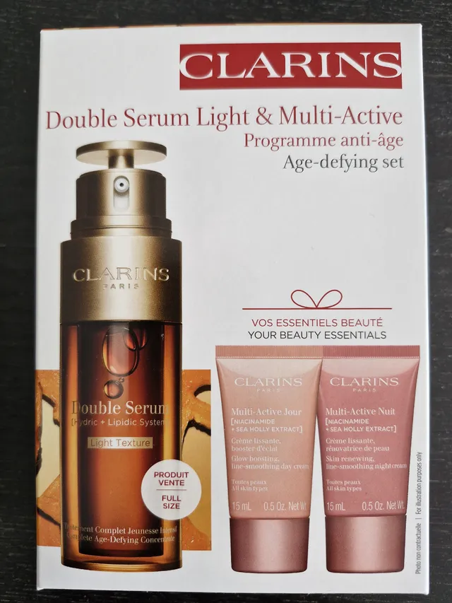 Coffret Double Serum Light Clarins