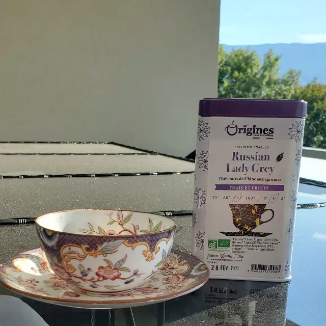 Une tasse de thé russe pour finir la journée en beauté, merci Origines Tea and Coffee 😋🥰