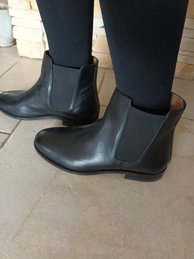 Bottines noires look intemporel