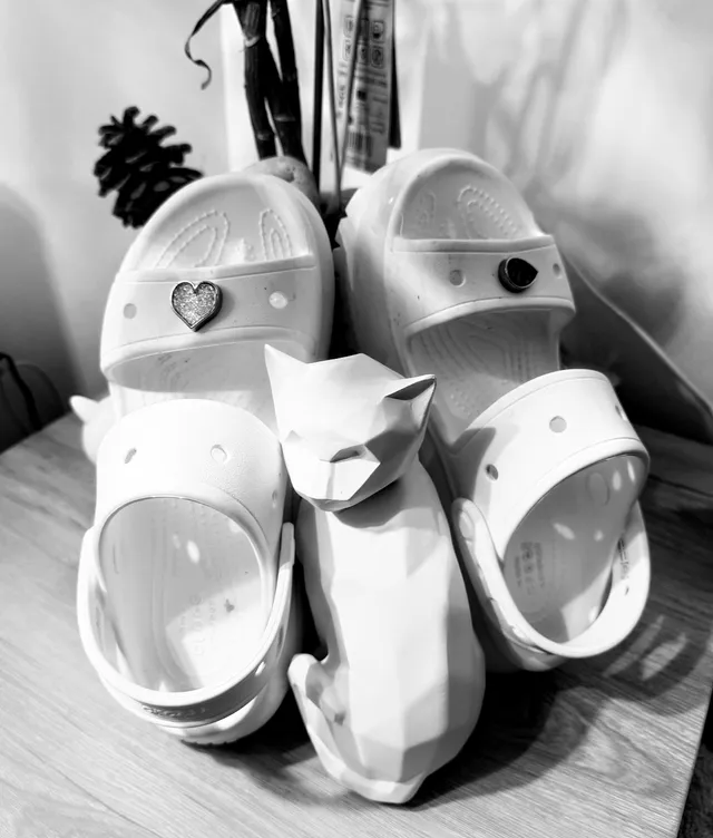 Crocs compensées