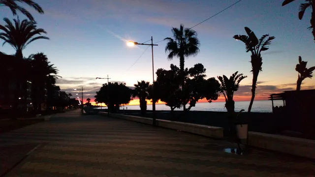 soleil du matin en espagne