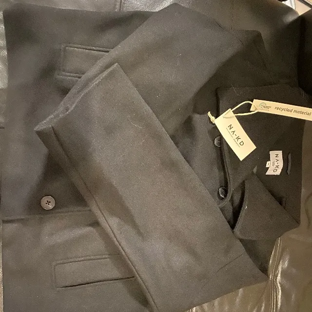 Manteau court croisé nakd