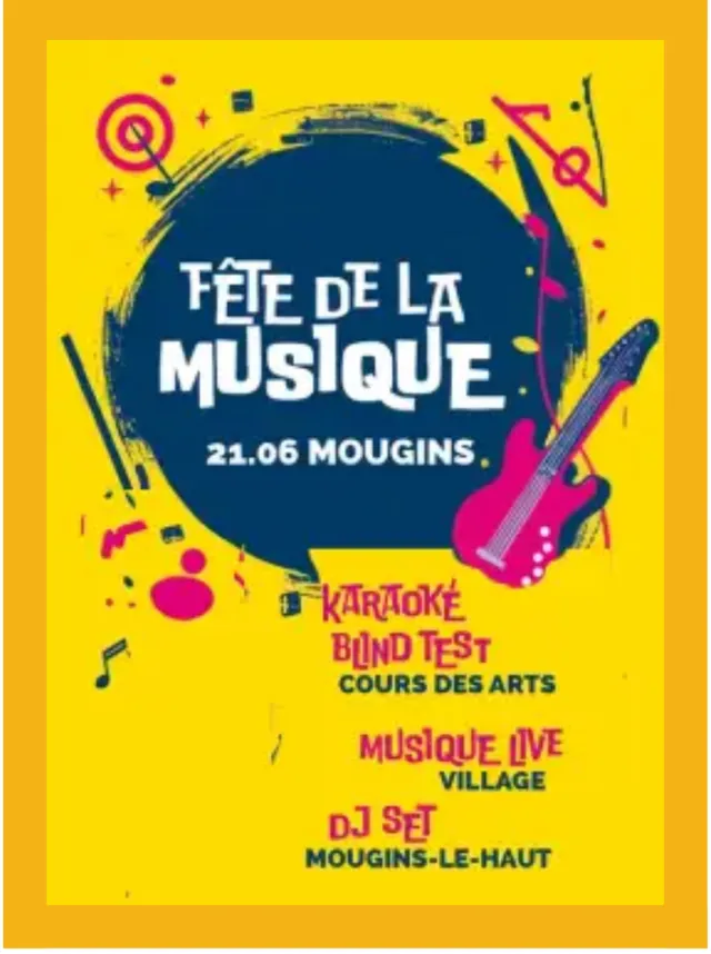 Fête de la musique Mougins 🥳🥳🥳🥳