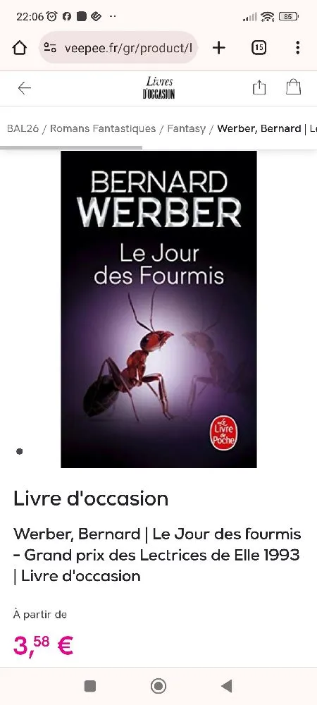 Le jour des fourmis