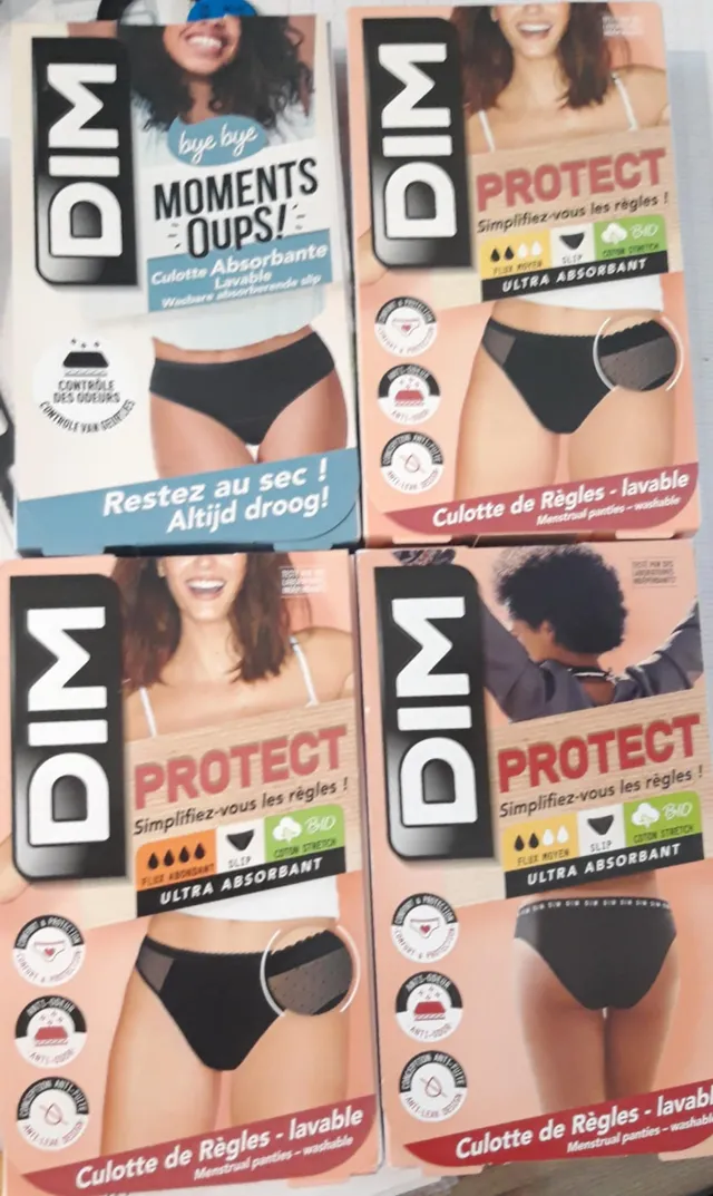 culottes menstruelles DIM