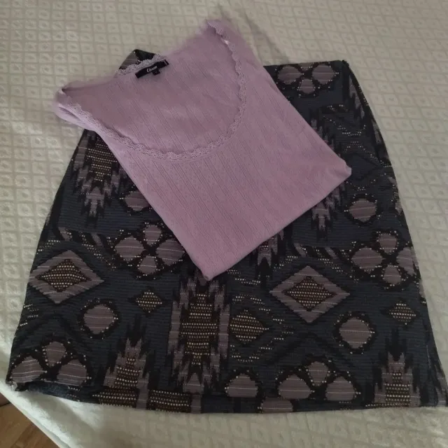 Vente Etam tee-shirt lilas en coton