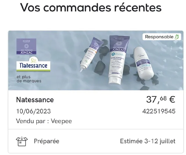 J’ai craqué pour la Vente privée Natessance