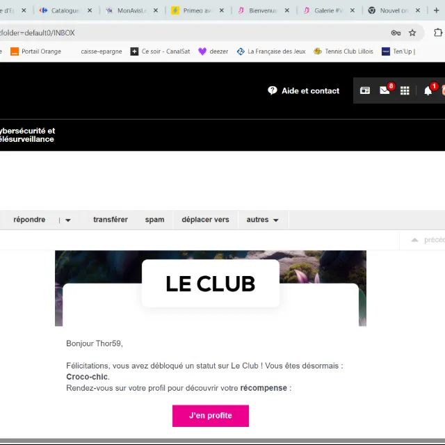 Enfin un nouveau statut !!!