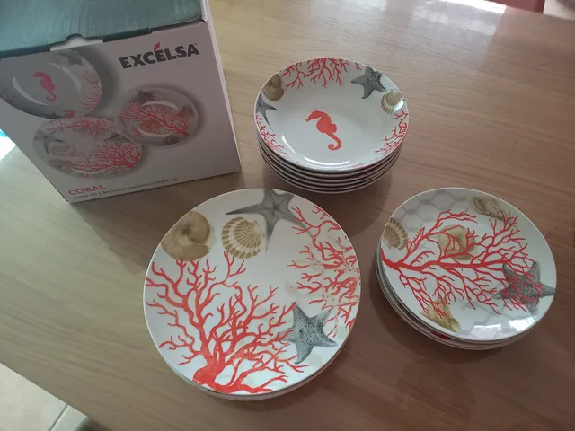 Service assiettes excelsa